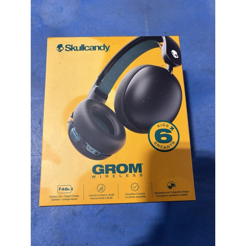 Skullcandy Indy And True Wireless Noise Cancelling In-Ear Earbud,Black,Damag box
